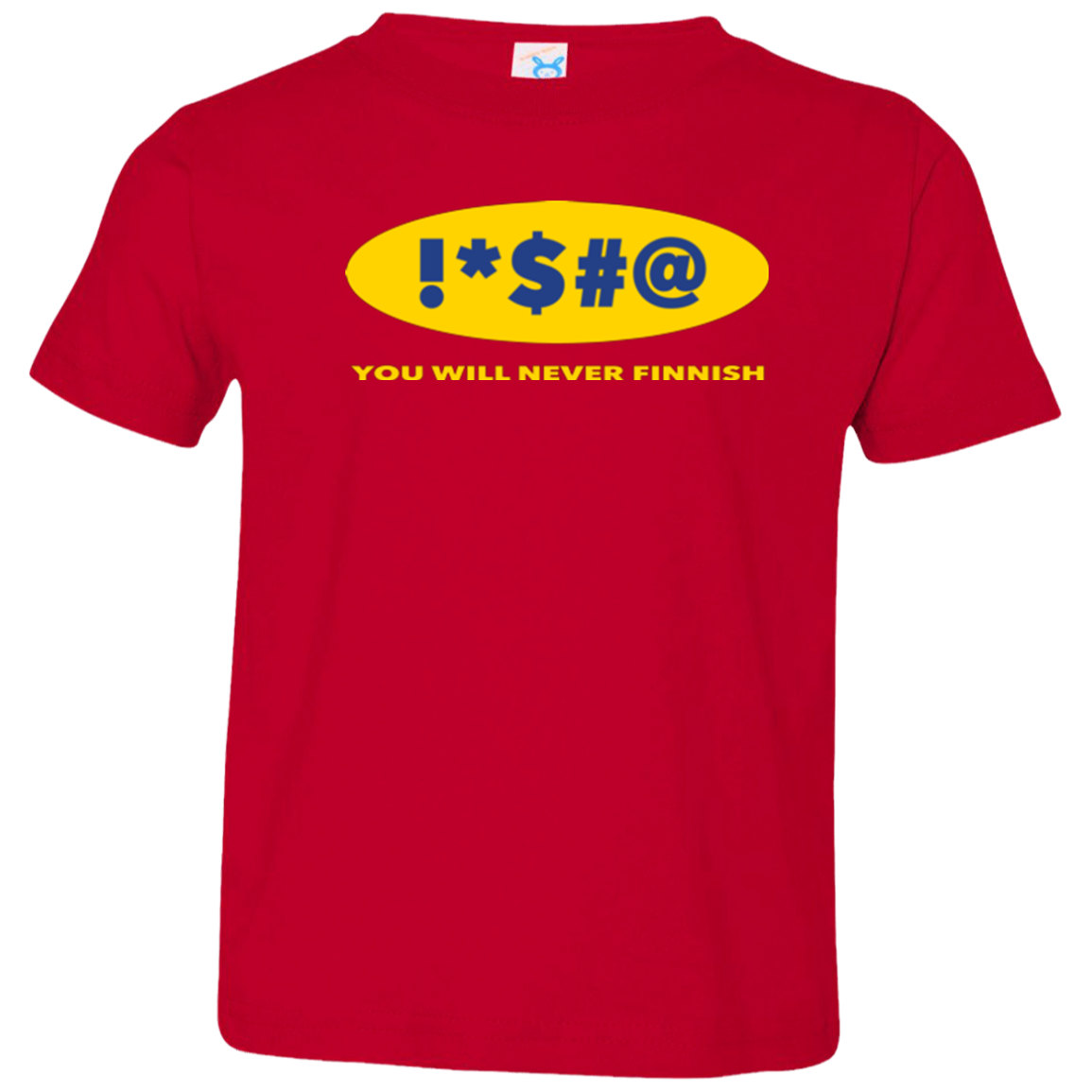 Swearing Never Finnish Toddler Premium T-Shirt