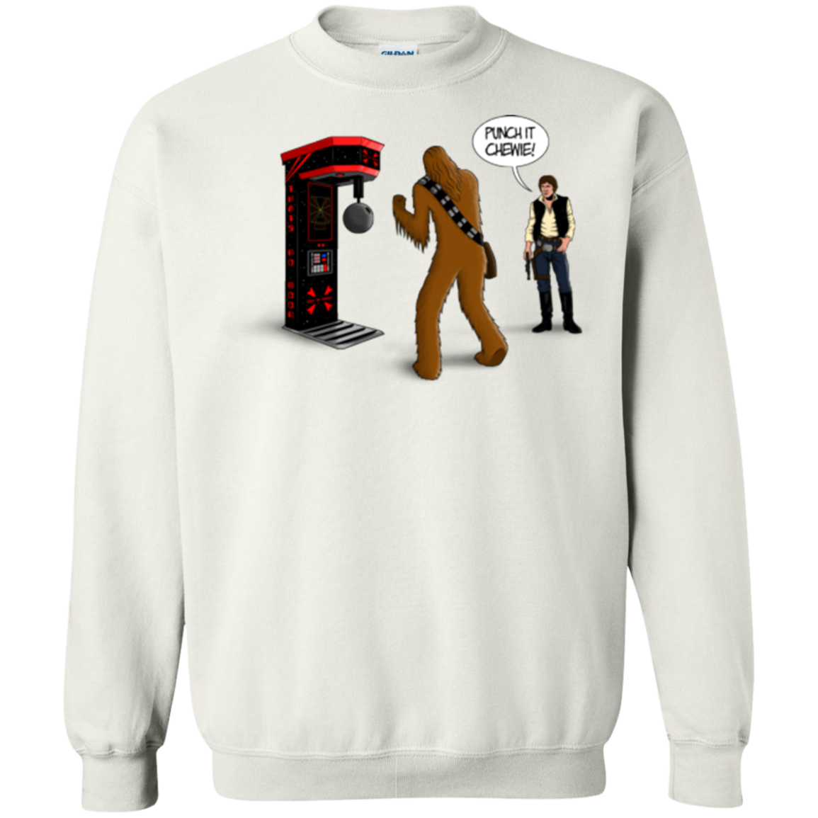 Punch It Chewie Crewneck Sweatshirt