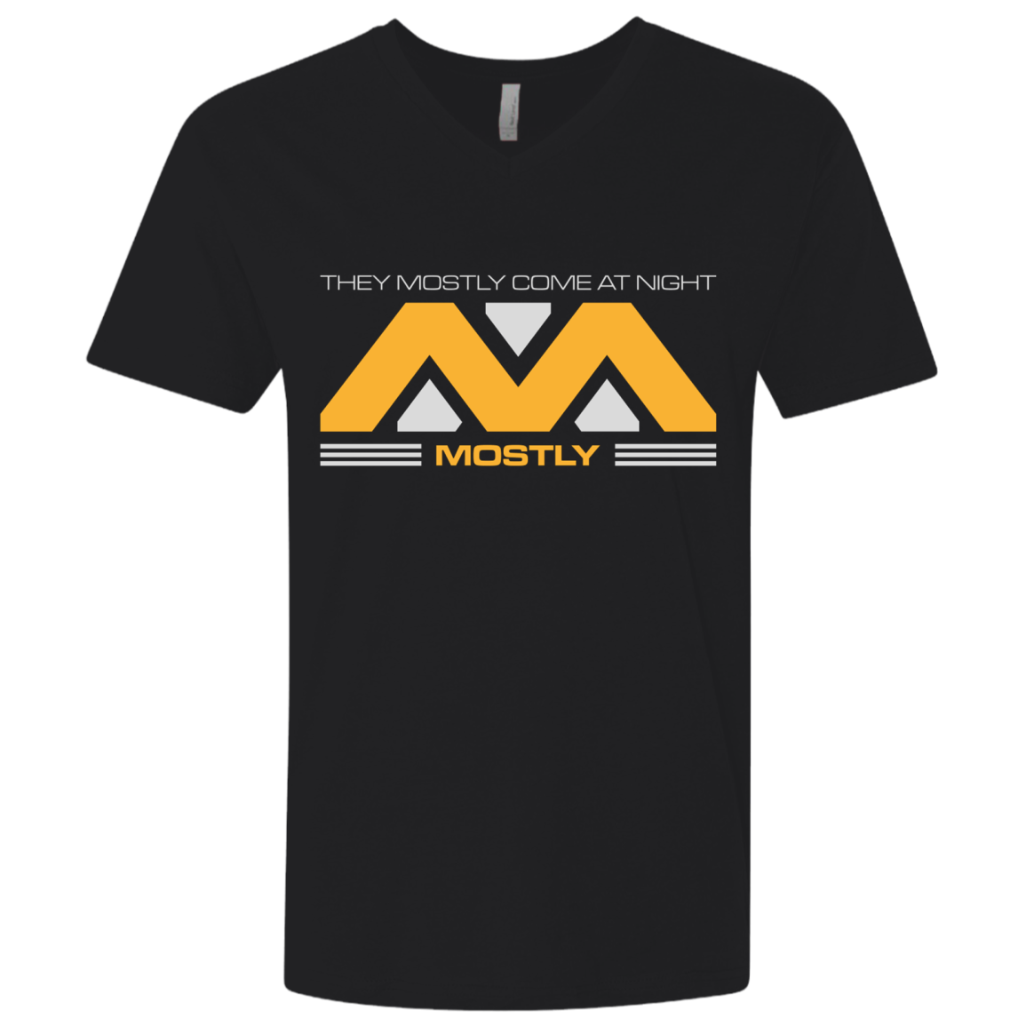 They Mostly Come At Night Mostly Men's Premium V-Neck