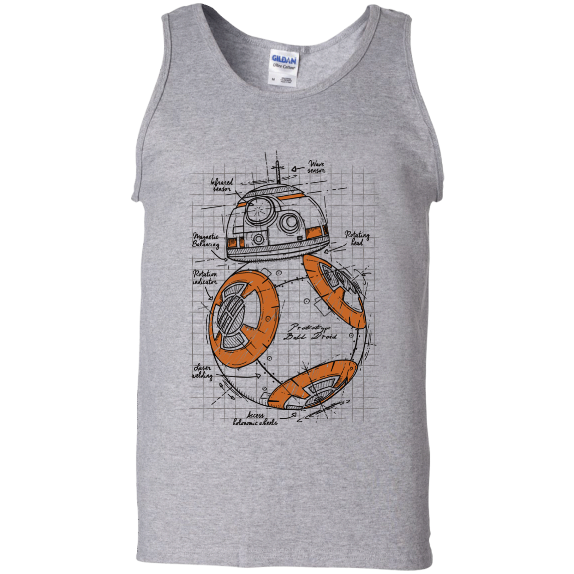 BB-8 Plan Men's Tank Top