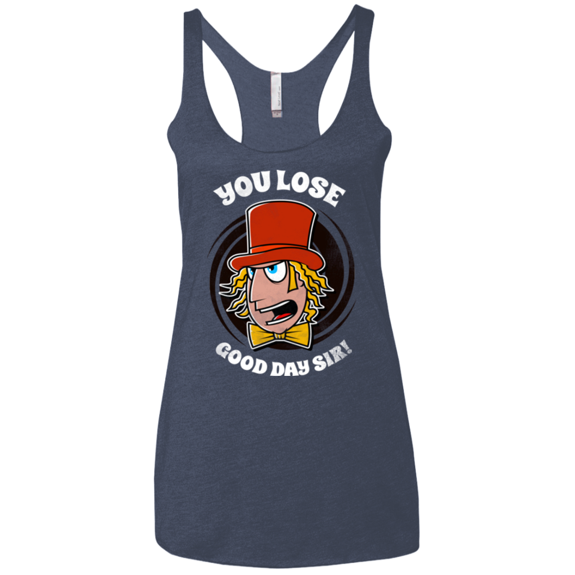 Good Day Sir Women's Triblend Racerback Tank