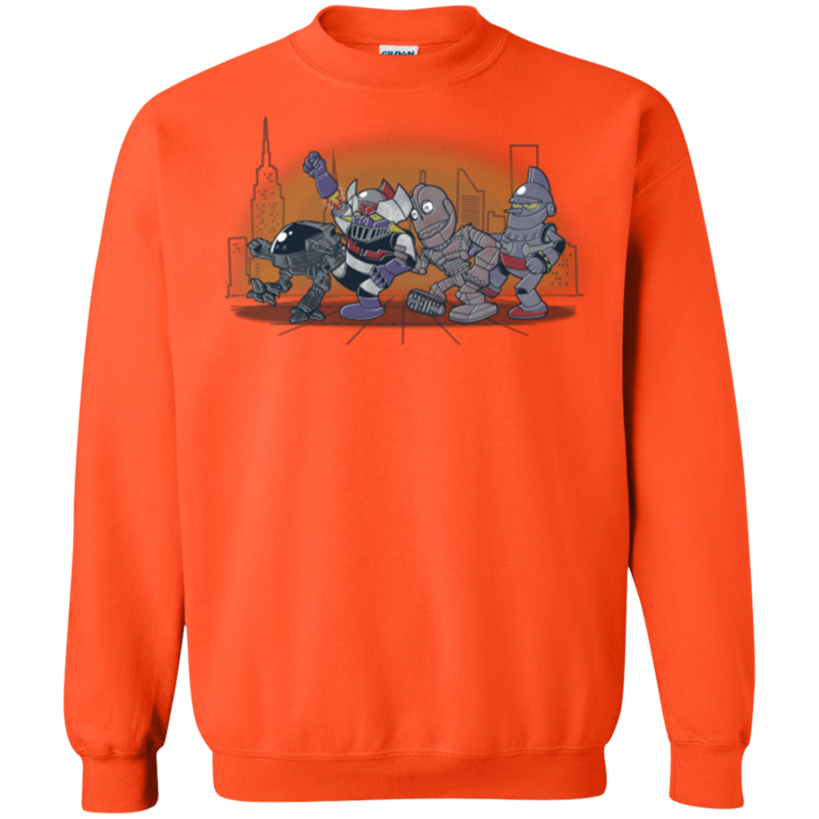 Where The Big Robots are Crewneck Sweatshirt