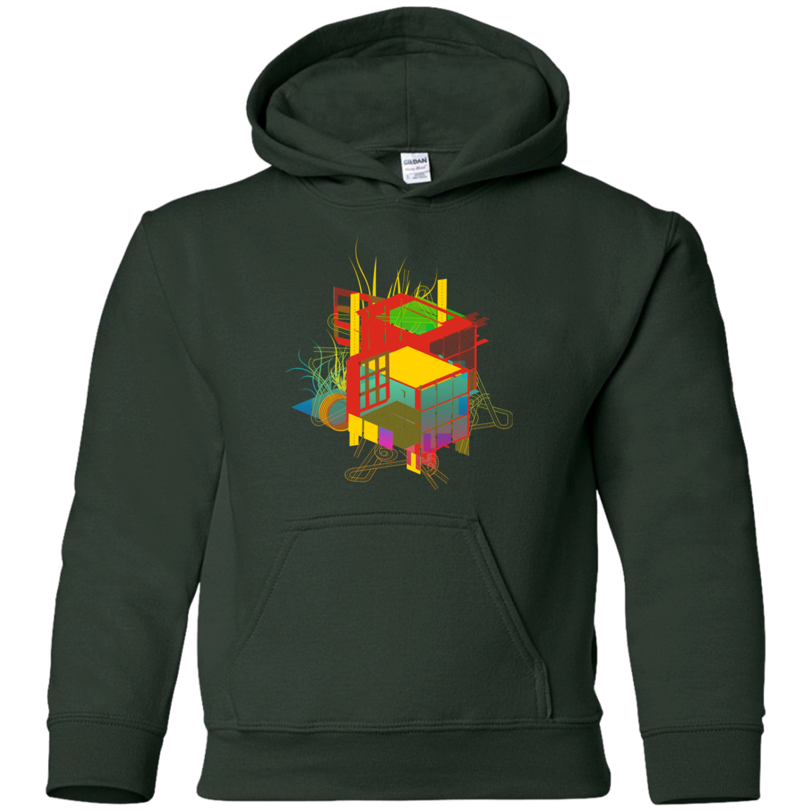Rubik's Building Youth Hoodie