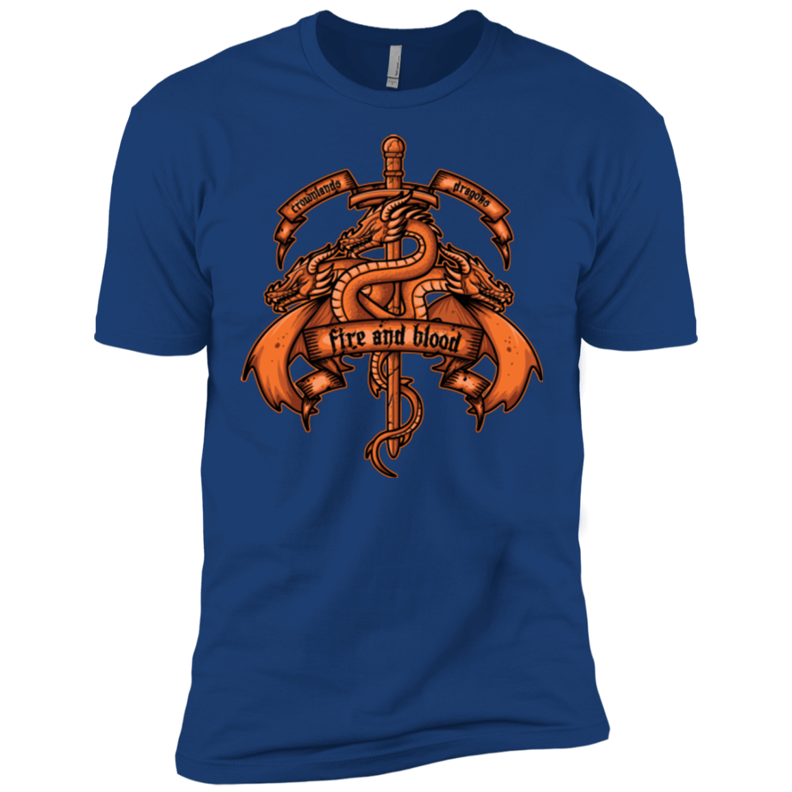 FIRE AND BLOOD Men's Premium T-Shirt