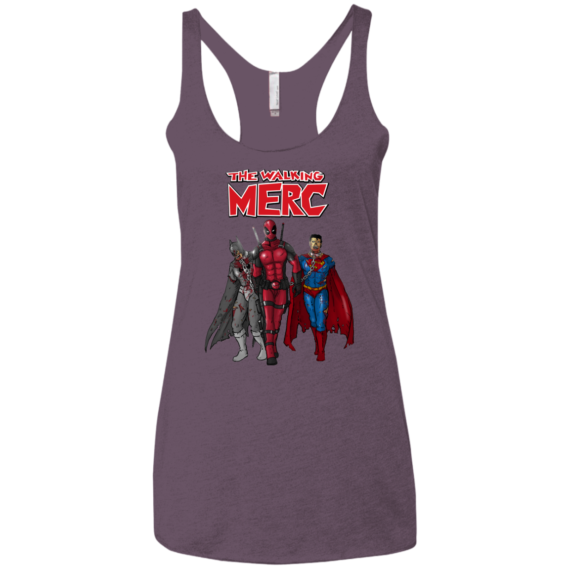 The Walking Merc Women's Triblend Racerback Tank