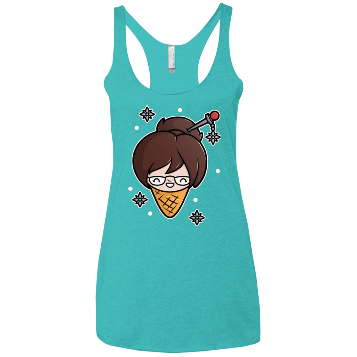 Mei Cone Women's Triblend Racerback Tank