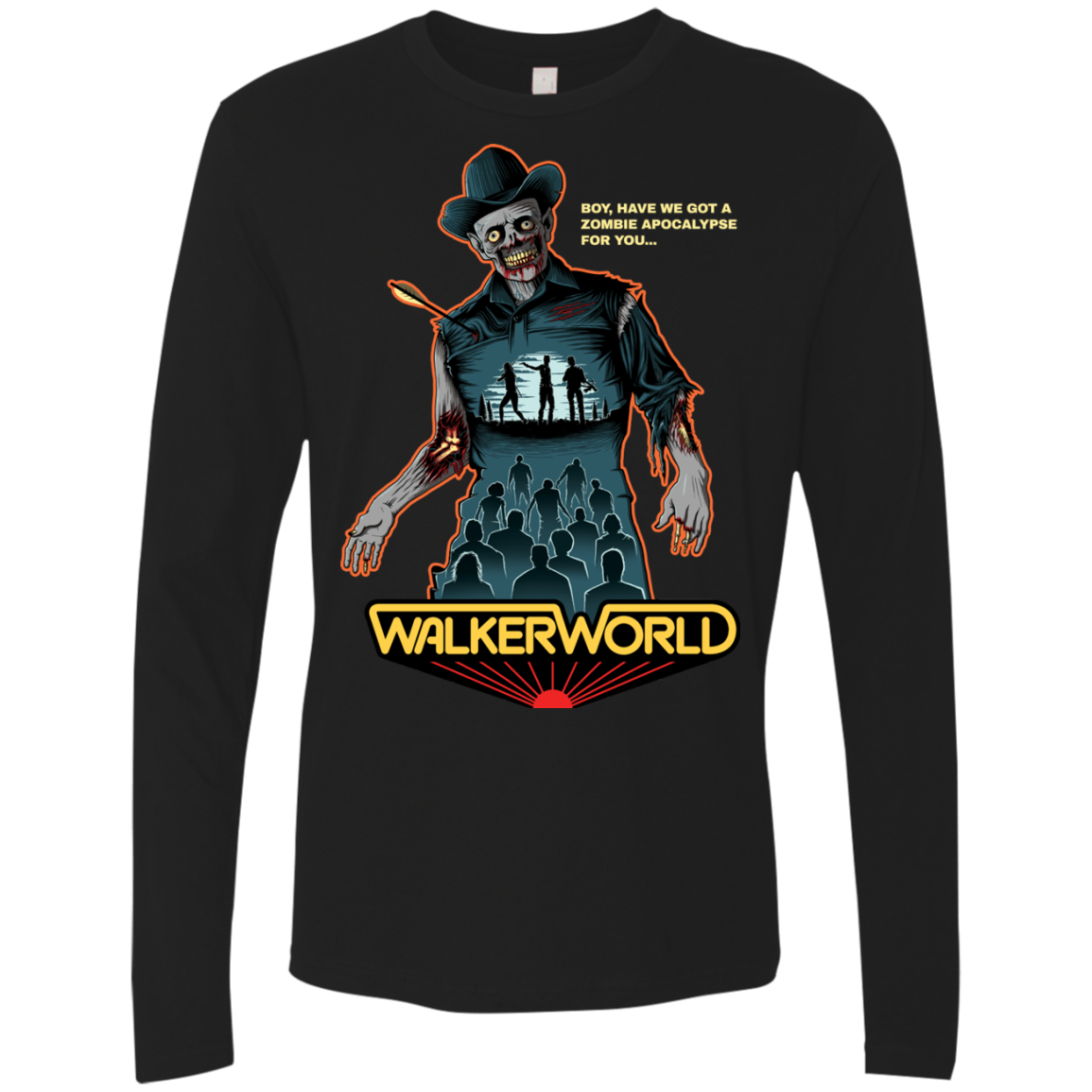 Walker World Men's Premium Long Sleeve