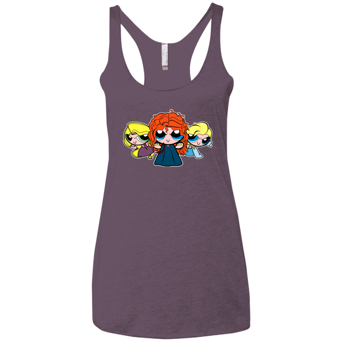 Princess Puff Girls2 Women's Triblend Racerback Tank