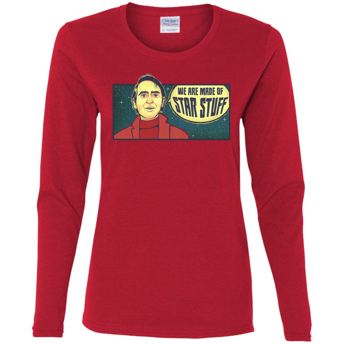 SAGAN Star Stuff Women's Long Sleeve T-Shirt