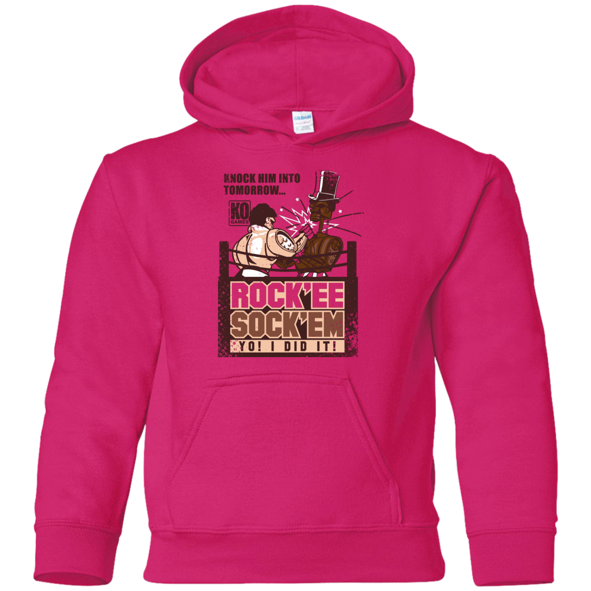 Rockee Sockem Youth Hoodie