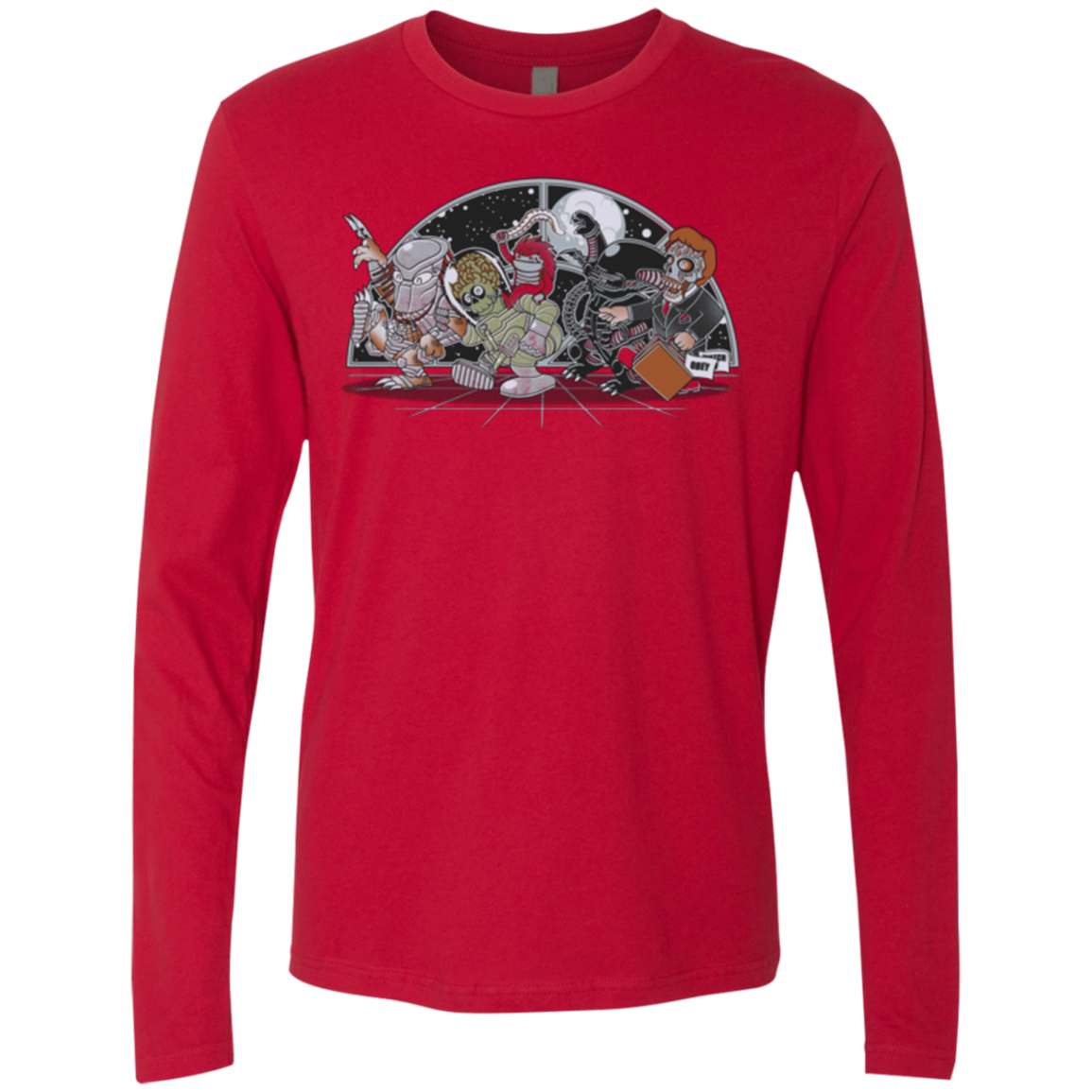 Where The Nasty Aliens are Men's Premium Long Sleeve