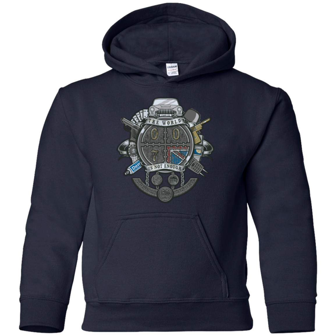 British Spy Crest Youth Hoodie