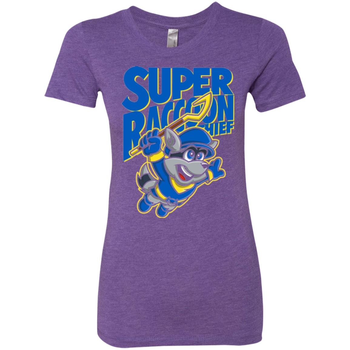 Super Racoon Thief Women's Triblend T-Shirt