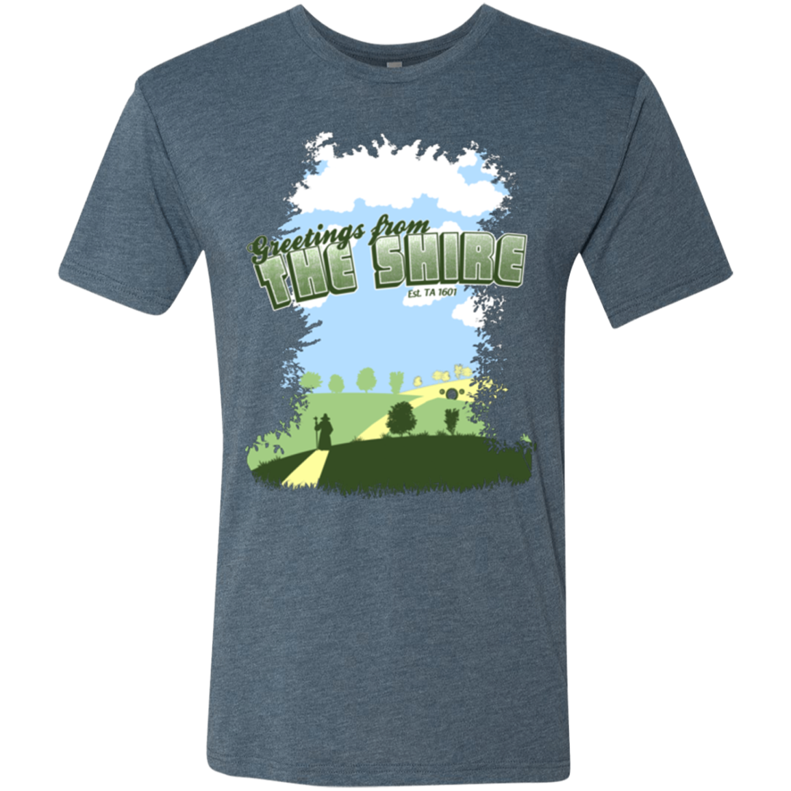 Greetings From Shire Men's Triblend T-Shirt