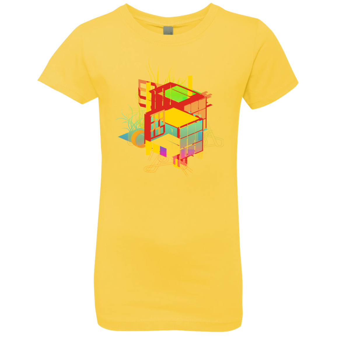 Rubik's Building Girls Premium T-Shirt
