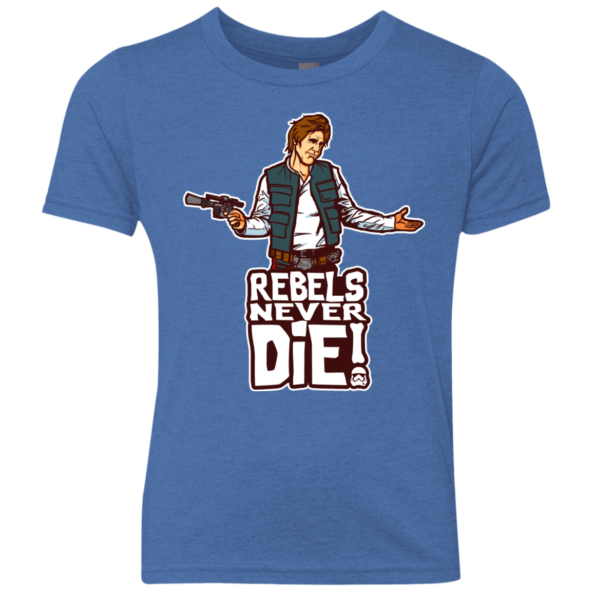 Rebels Never Die Youth Triblend T-Shirt