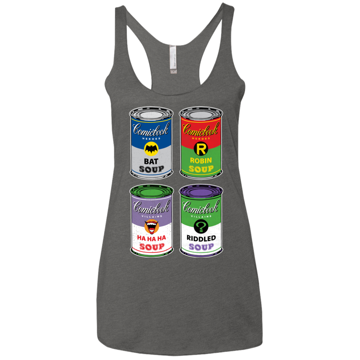 Arkham Soup Women's Triblend Racerback Tank