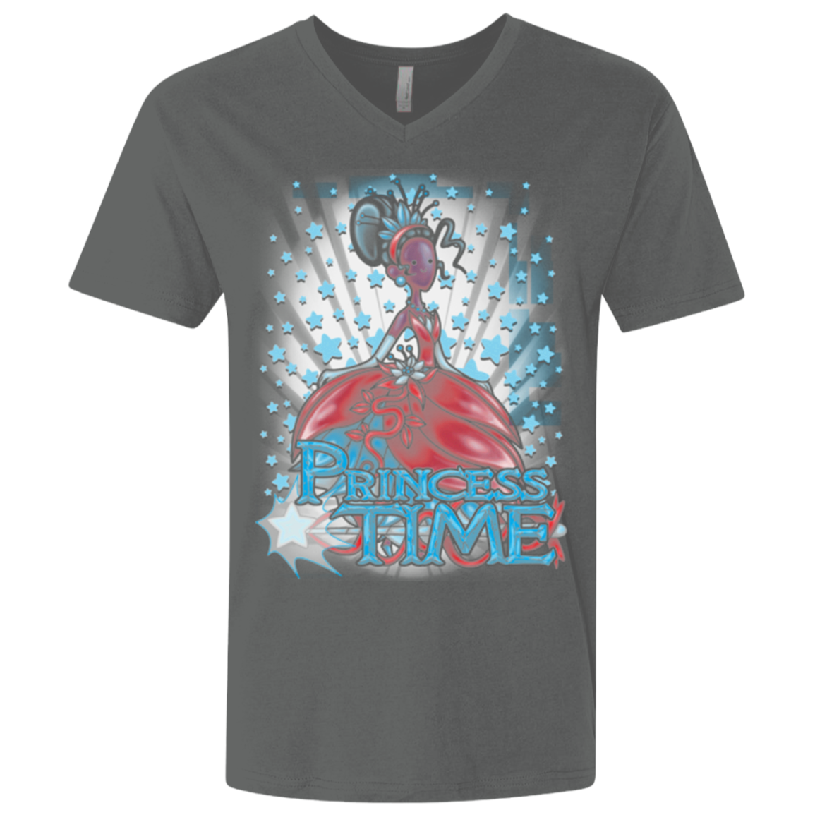 Princess Time Tiana Men's Premium V-Neck