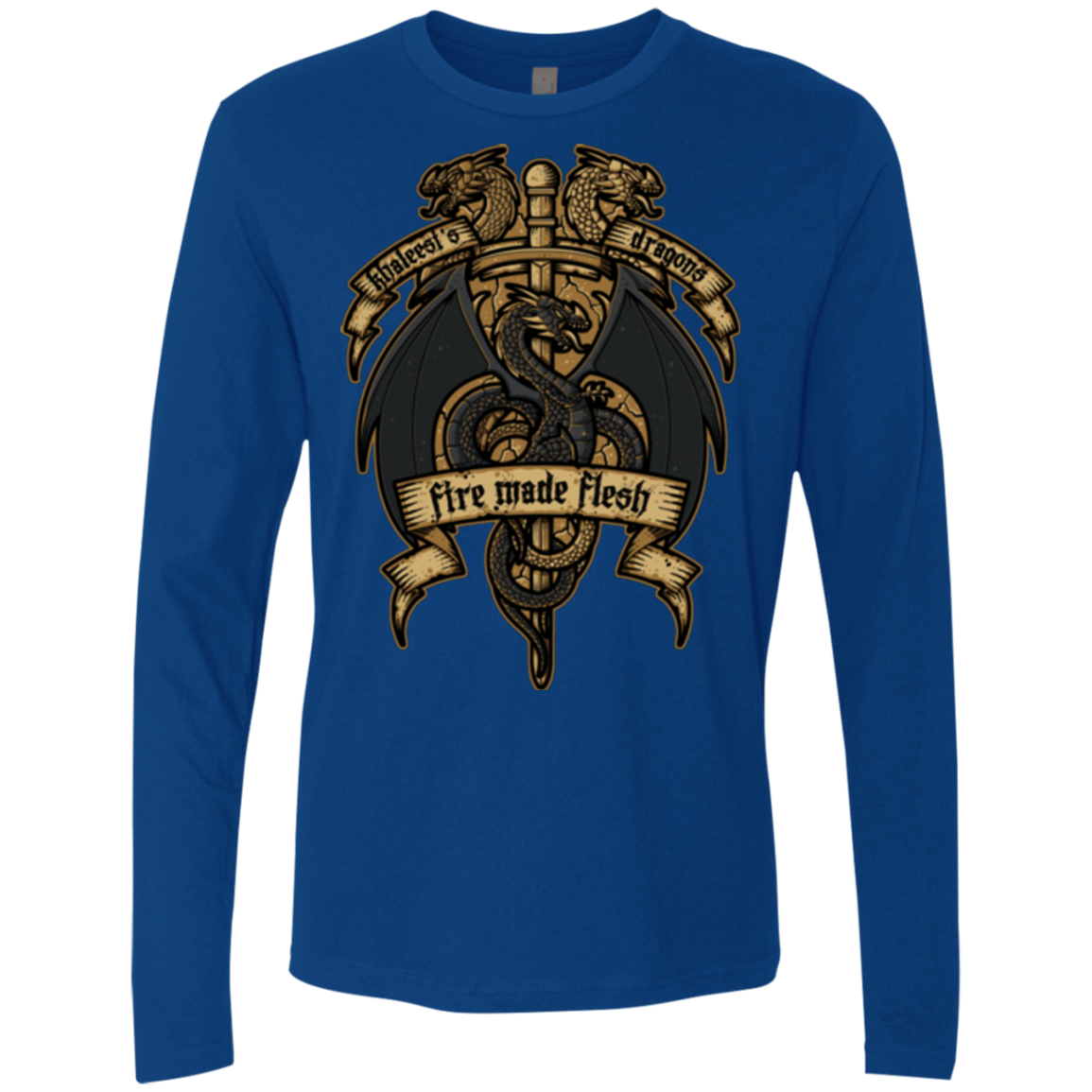 KHALEESIS DRAGONS Men's Premium Long Sleeve