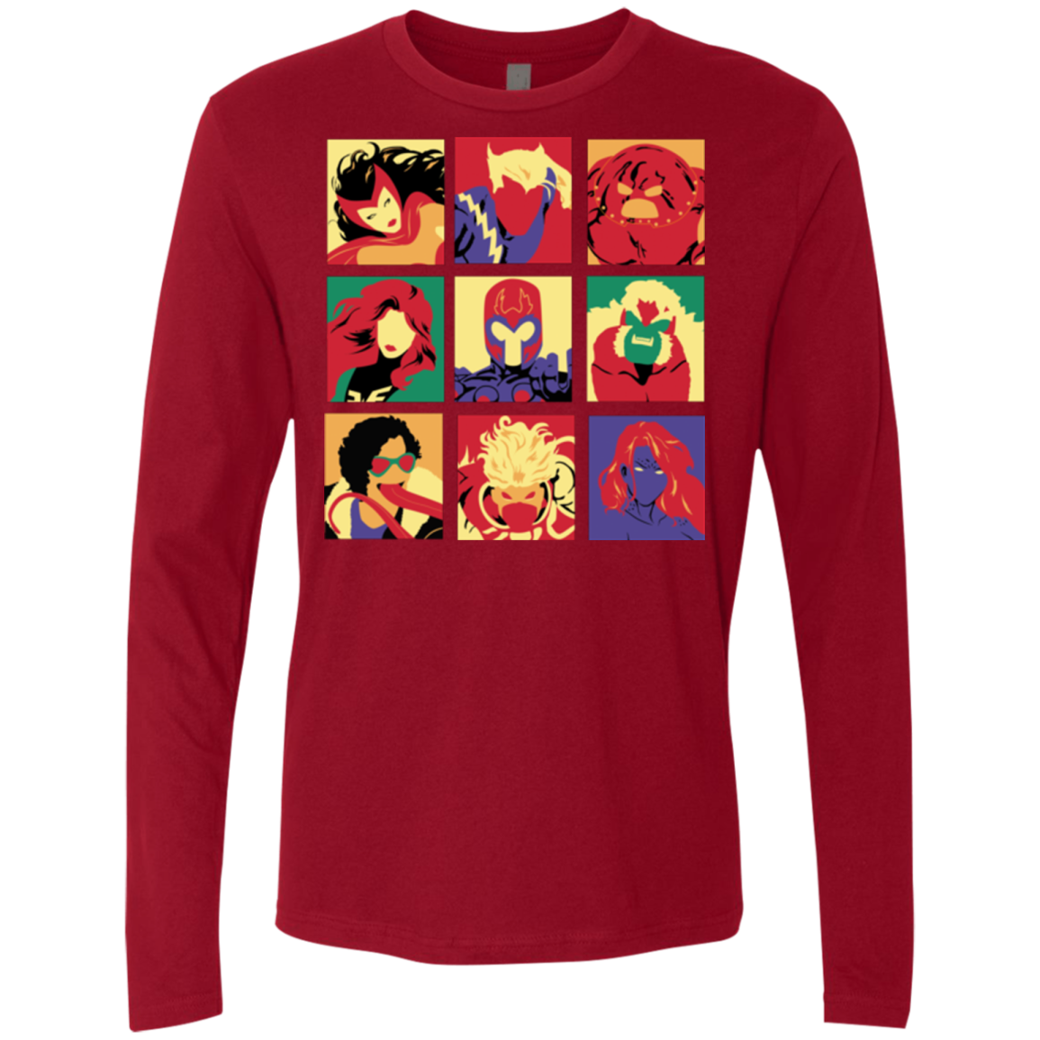 X villains pop Men's Premium Long Sleeve