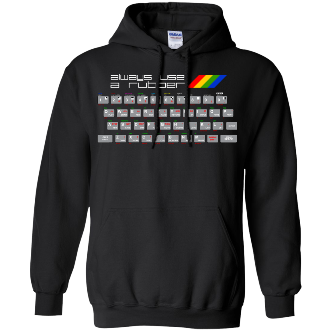 Always Use A Rubber Pullover Hoodie