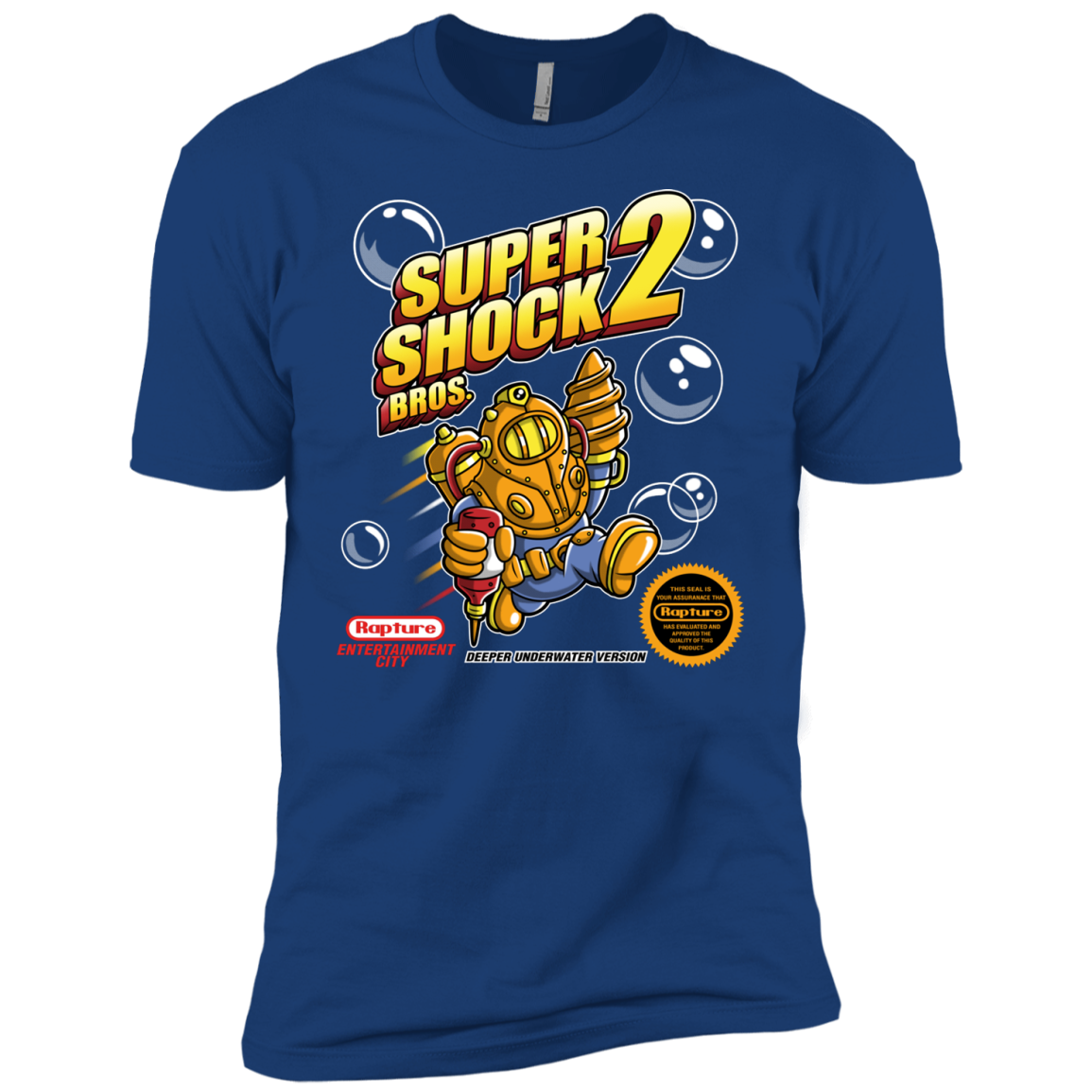 Super Shock Bros 2 Boys Premium T-Shirt