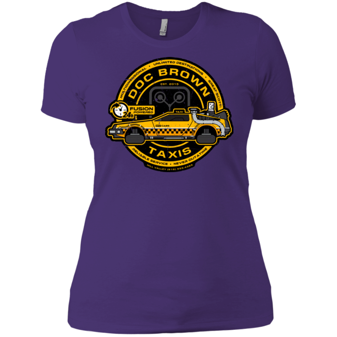 Doc Brown Taxis Women's Premium T-Shirt