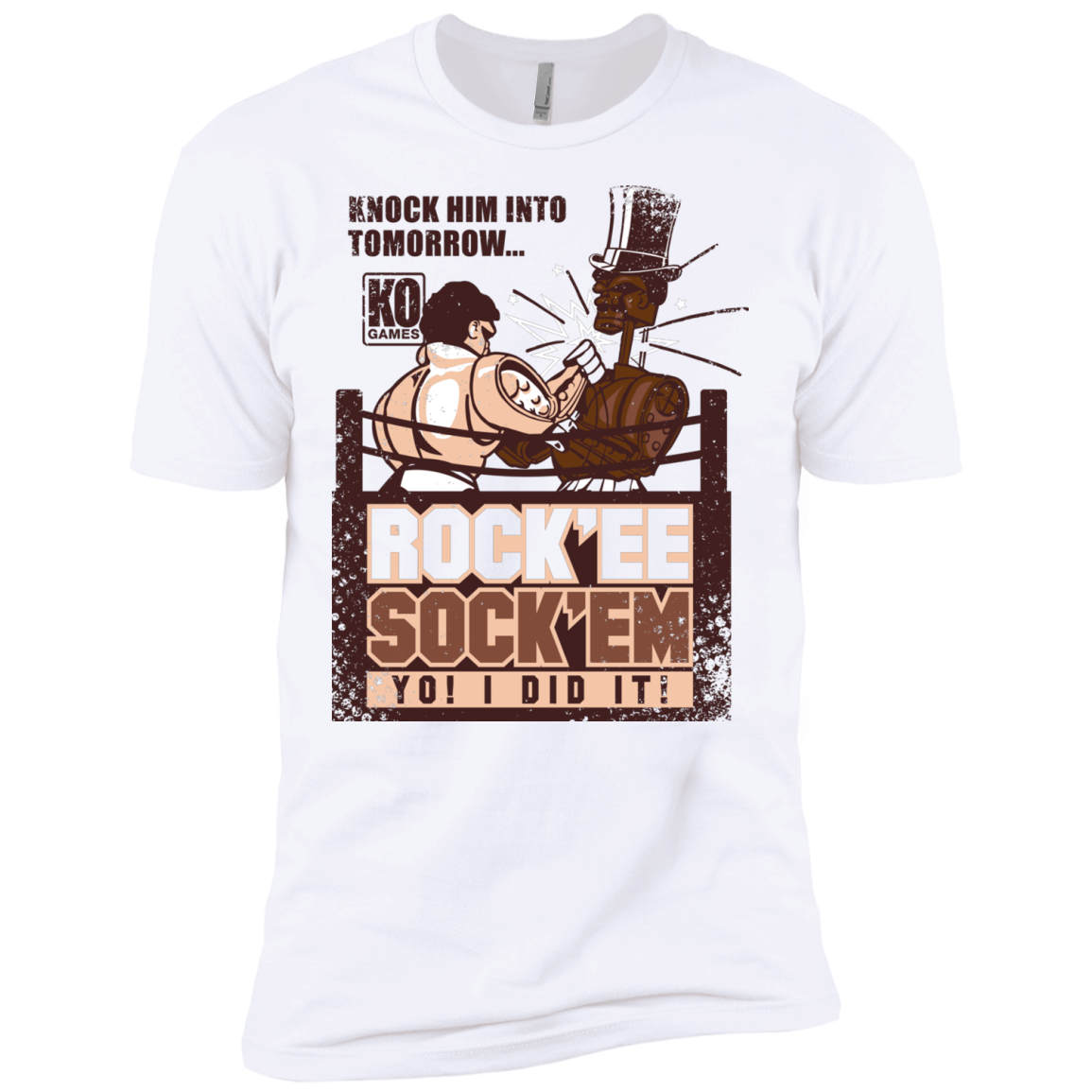 Rockee Sockem Men's Premium T-Shirt