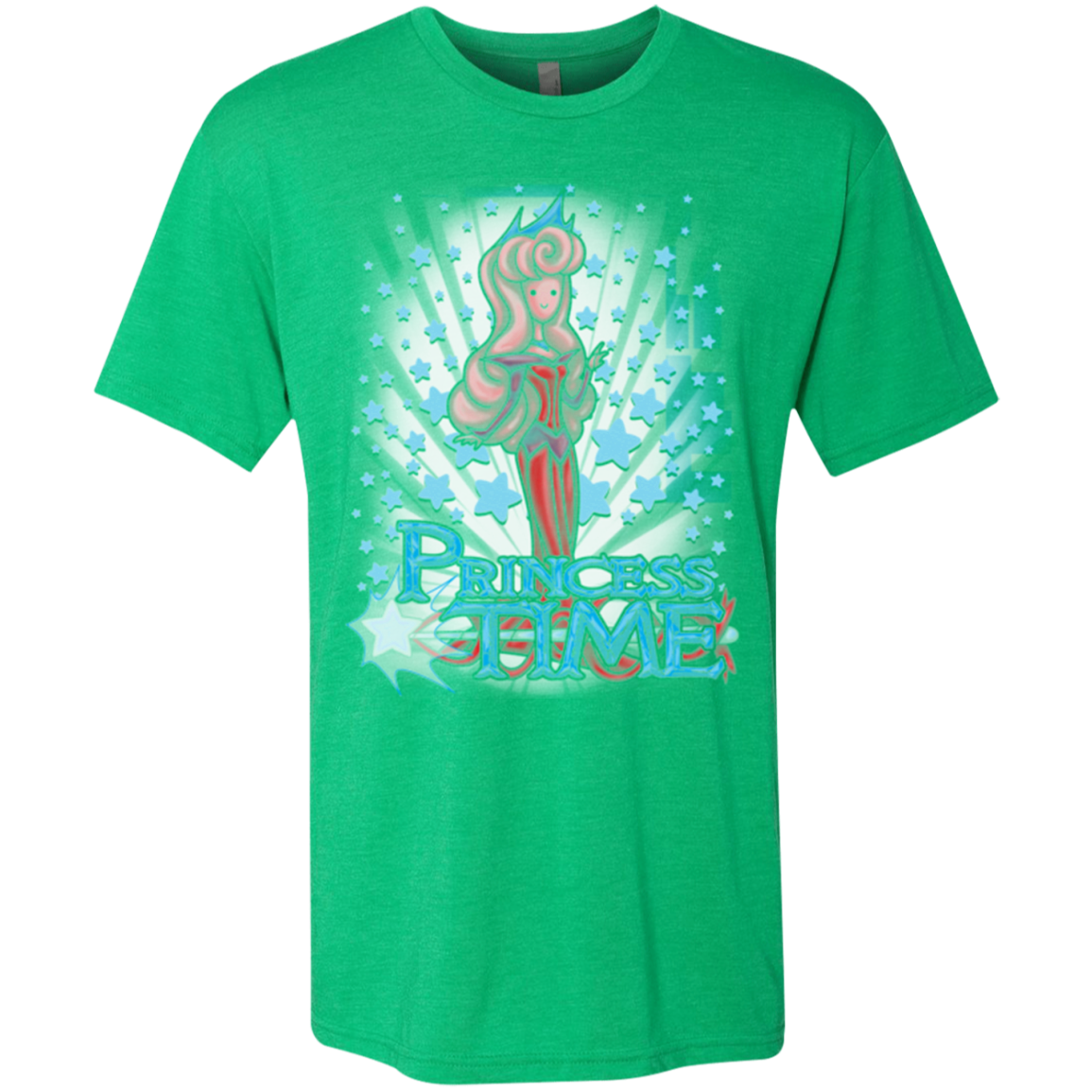 Princess Time Aurora Men's Triblend T-Shirt