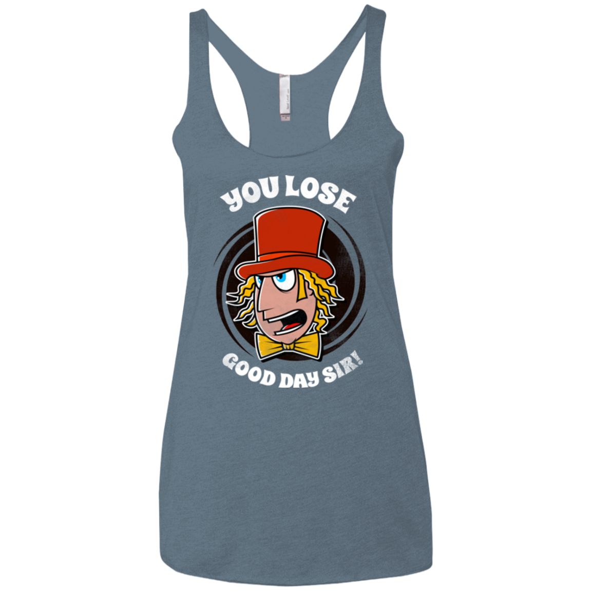 Good Day Sir Women's Triblend Racerback Tank
