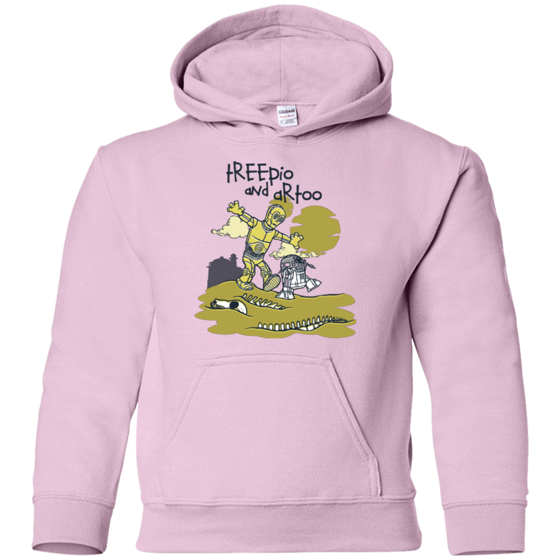 Treepio and Artoo Youth Hoodie