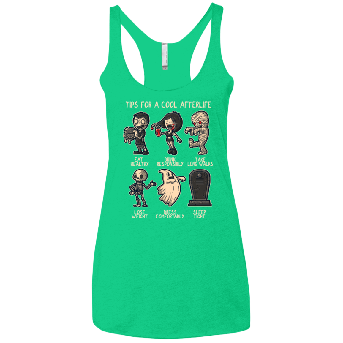 Cool Afterlife Women's Triblend Racerback Tank