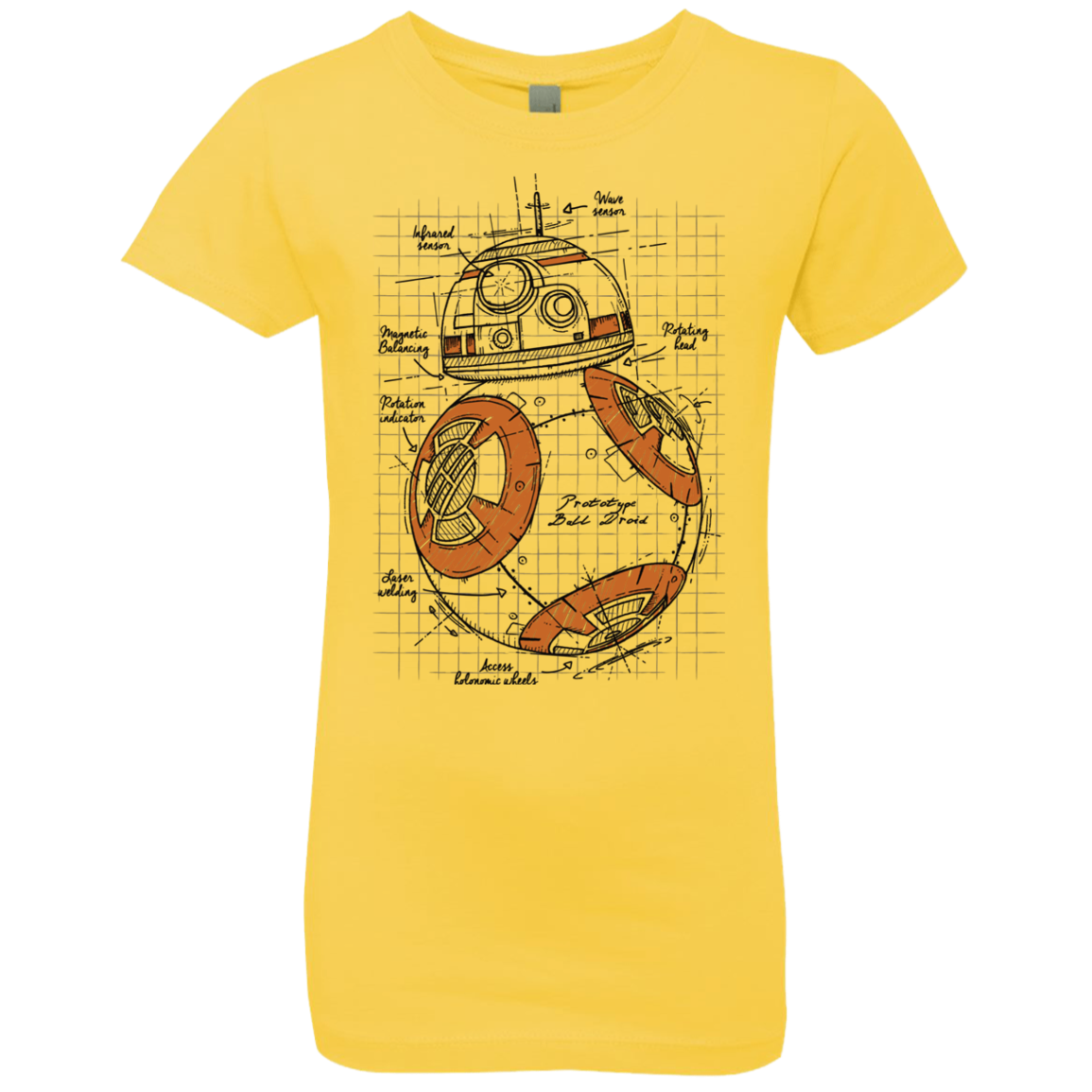 BB-8 Plan Girls Premium T-Shirt