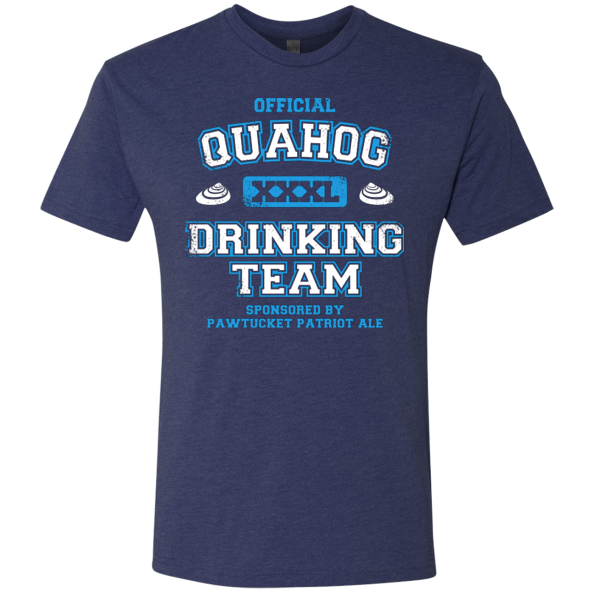 Quahog Drinking Team Men's Triblend T-Shirt