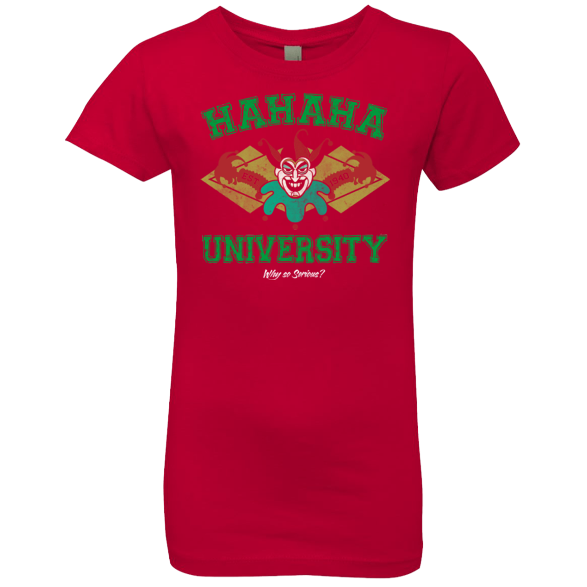 Hahaha University Girls Premium T-Shirt