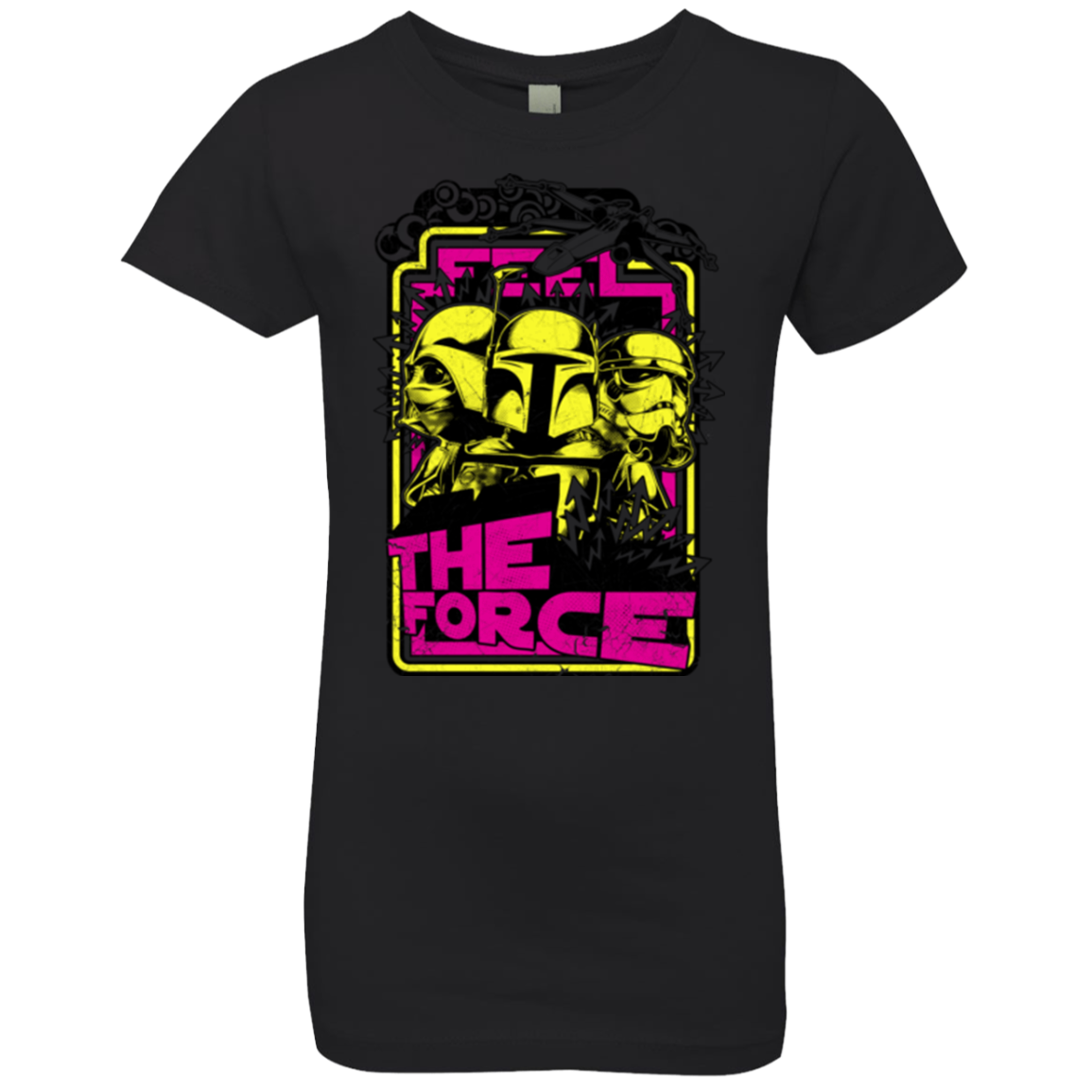 Feel The Force Girls Premium T-Shirt