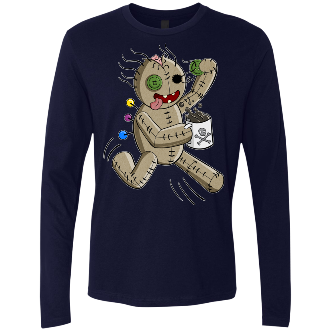 Voodoo Coffee Runner Men's Premium Long Sleeve