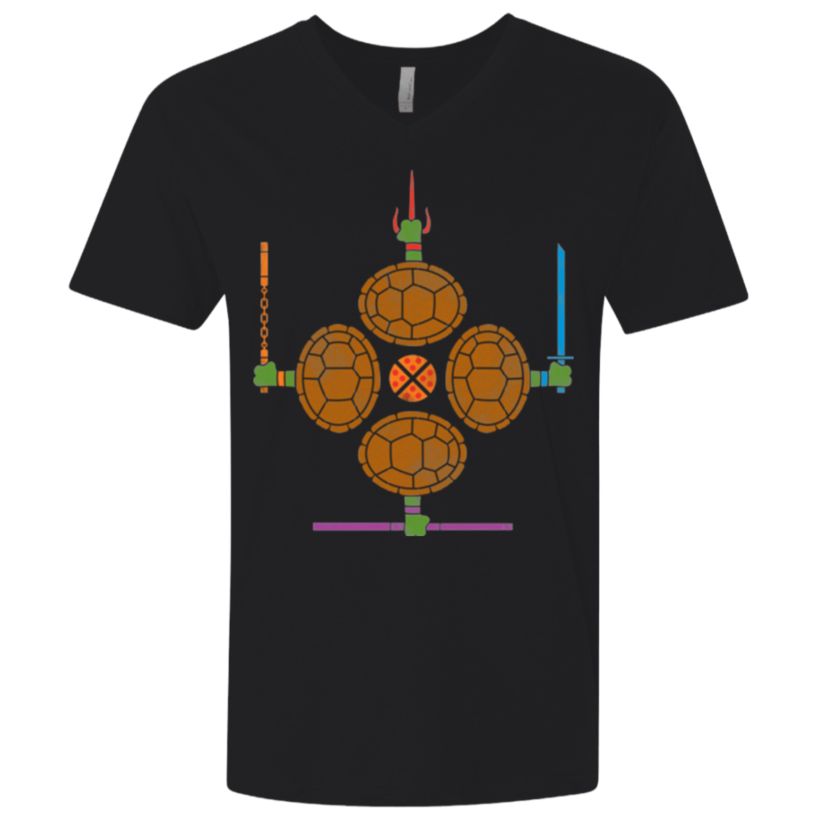 Pizza Protection Men's Premium V-Neck