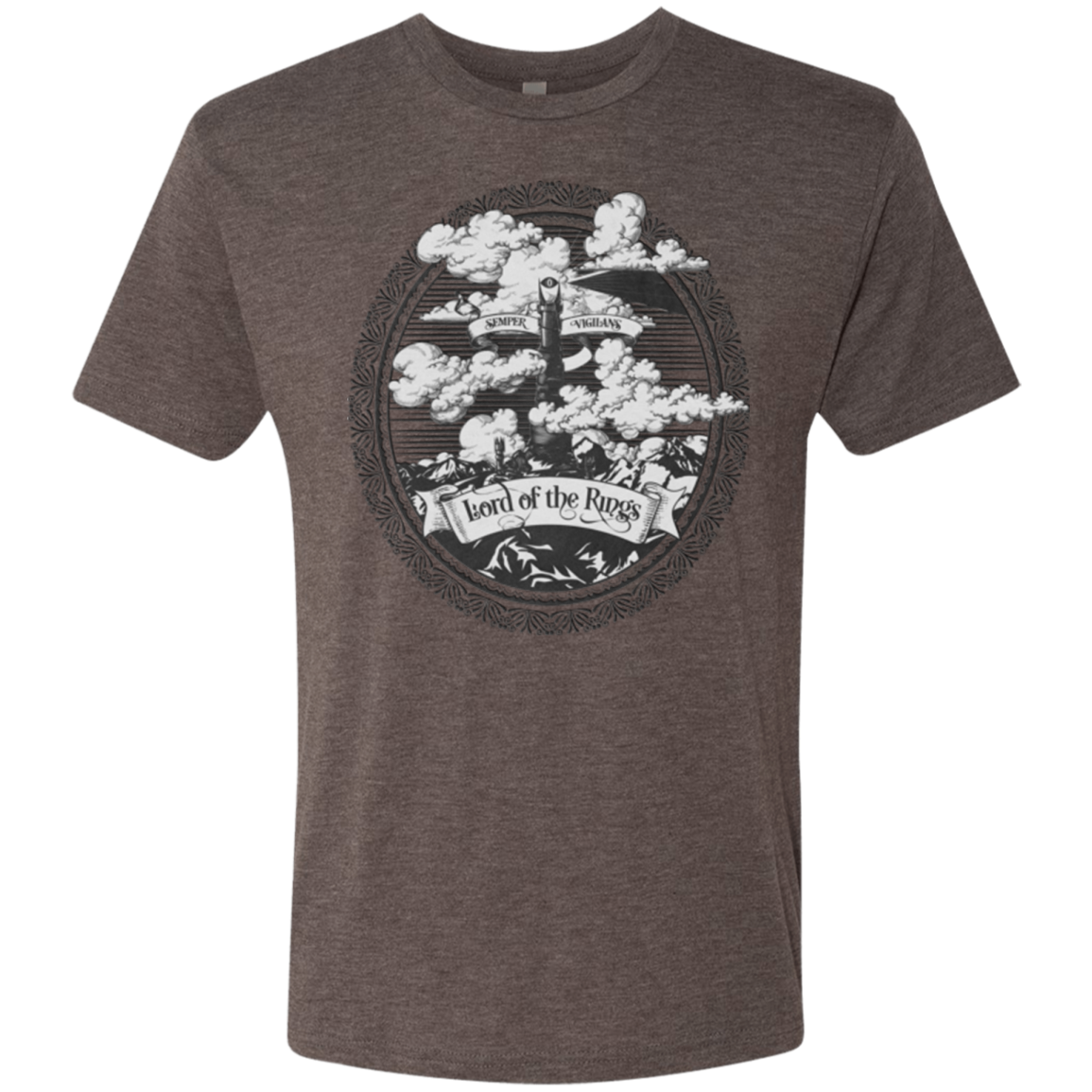Vintage Mordor Tower Men's Triblend T-Shirt