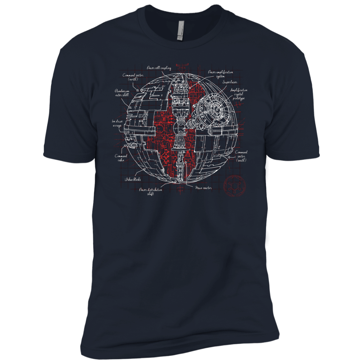 Death Star Plan Boys Premium T-Shirt