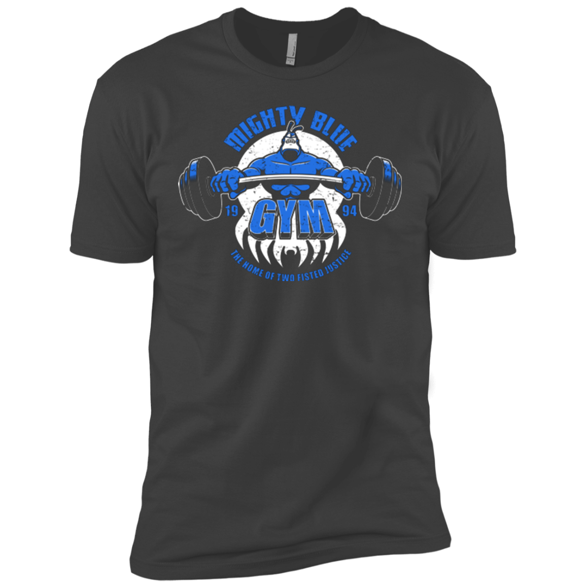 Mighty Blue Gym Men's Premium T-Shirt