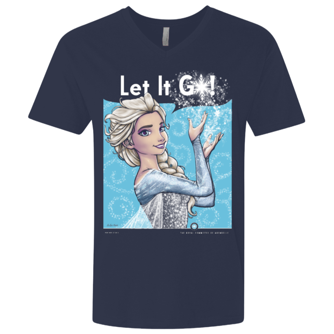 By Royal Decree Men's Premium V-Neck