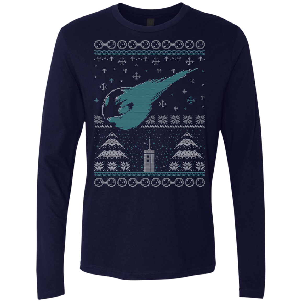 Ugly Fantasy Sweater Men's Premium Long Sleeve