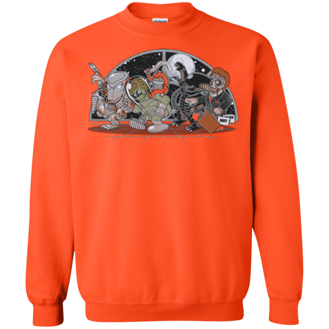 Where The Nasty Aliens are Crewneck Sweatshirt