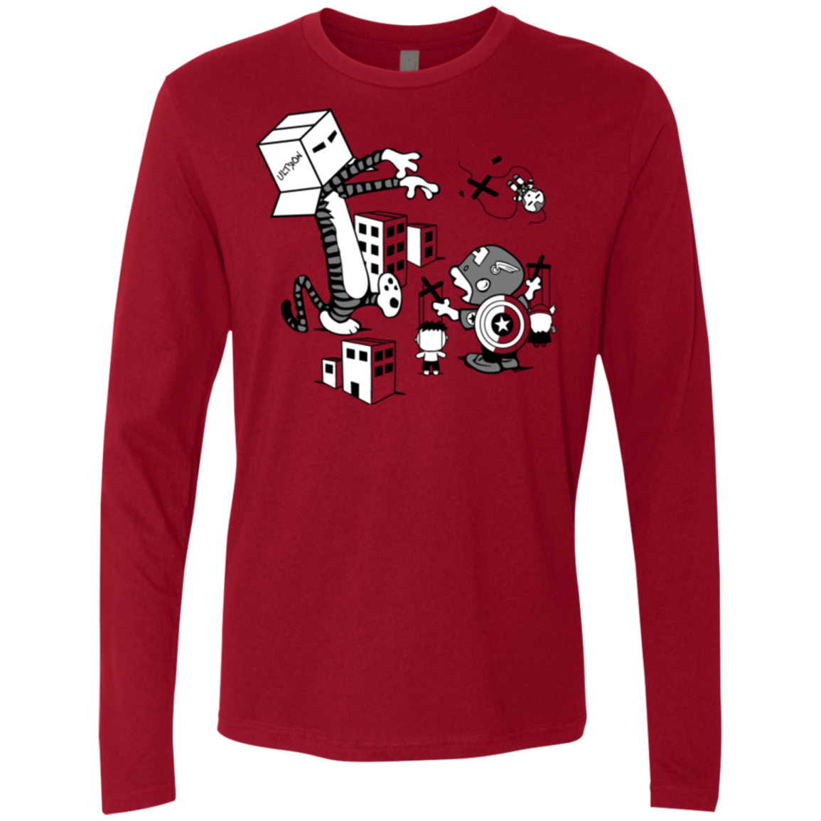 No Strings Attached Men's Premium Long Sleeve