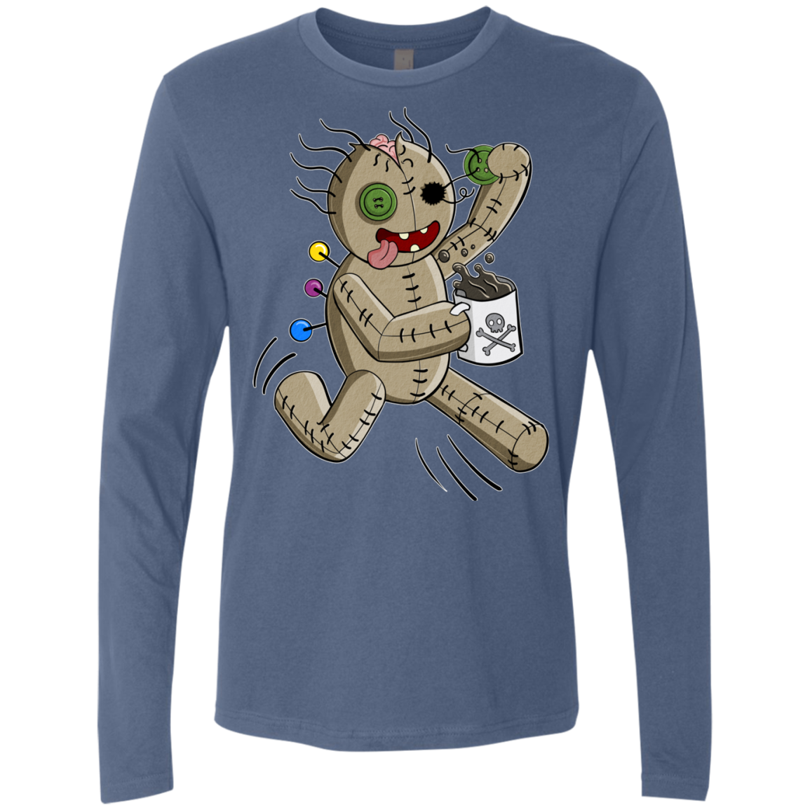 Voodoo Coffee Runner Men's Premium Long Sleeve