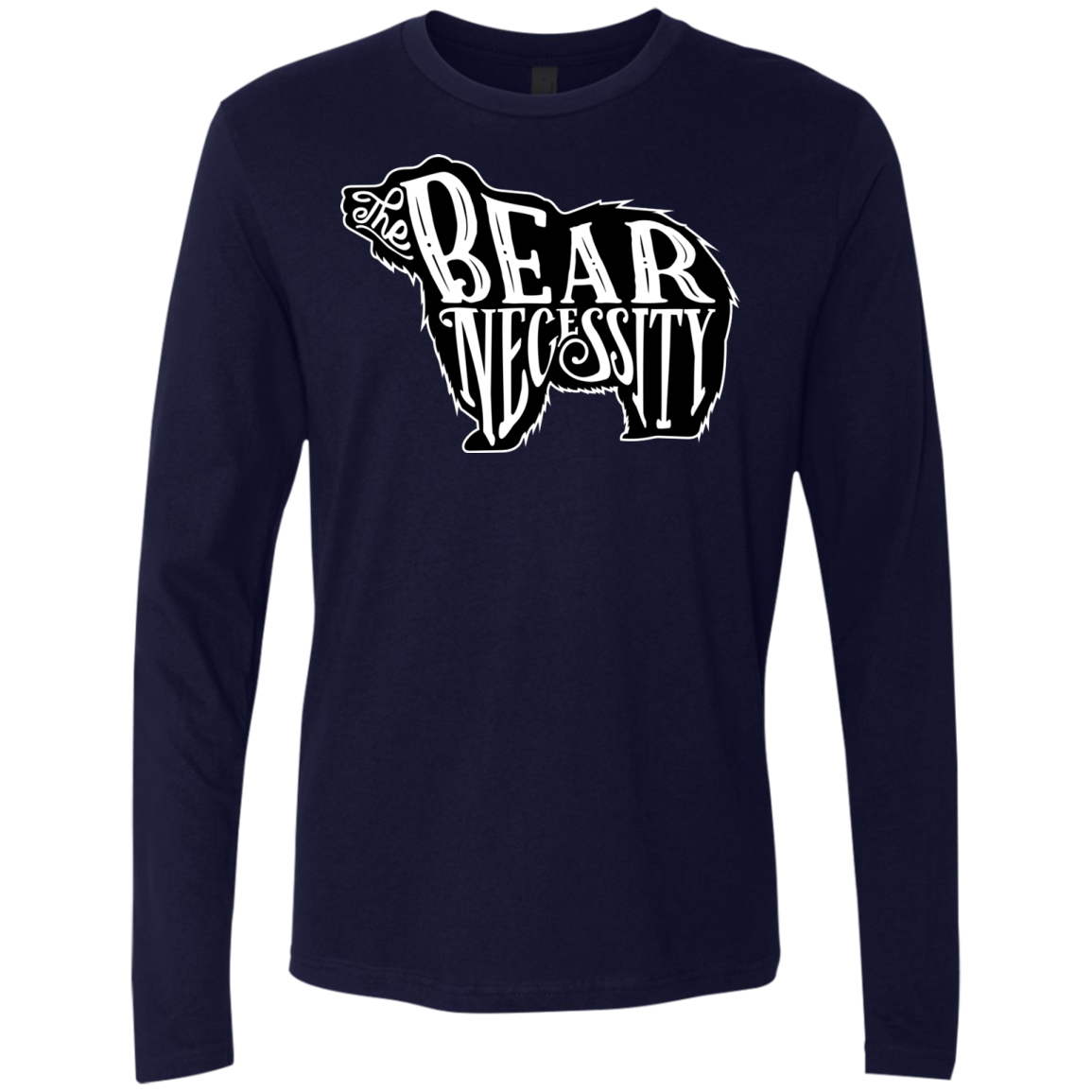The Bear Necessity Men's Premium Long Sleeve