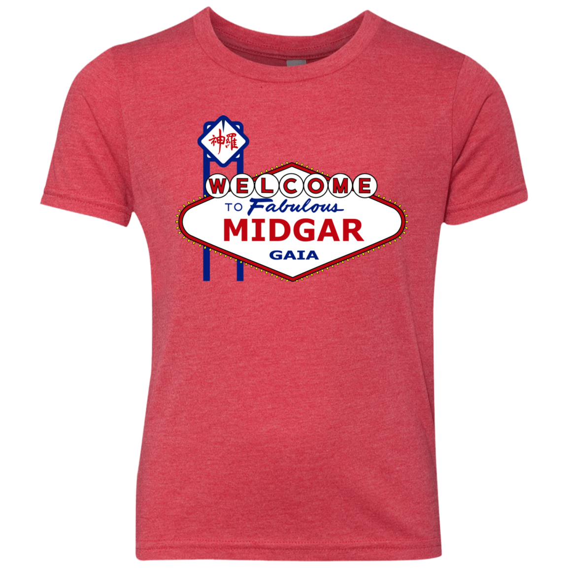 Viva Midgar Youth Triblend T-Shirt