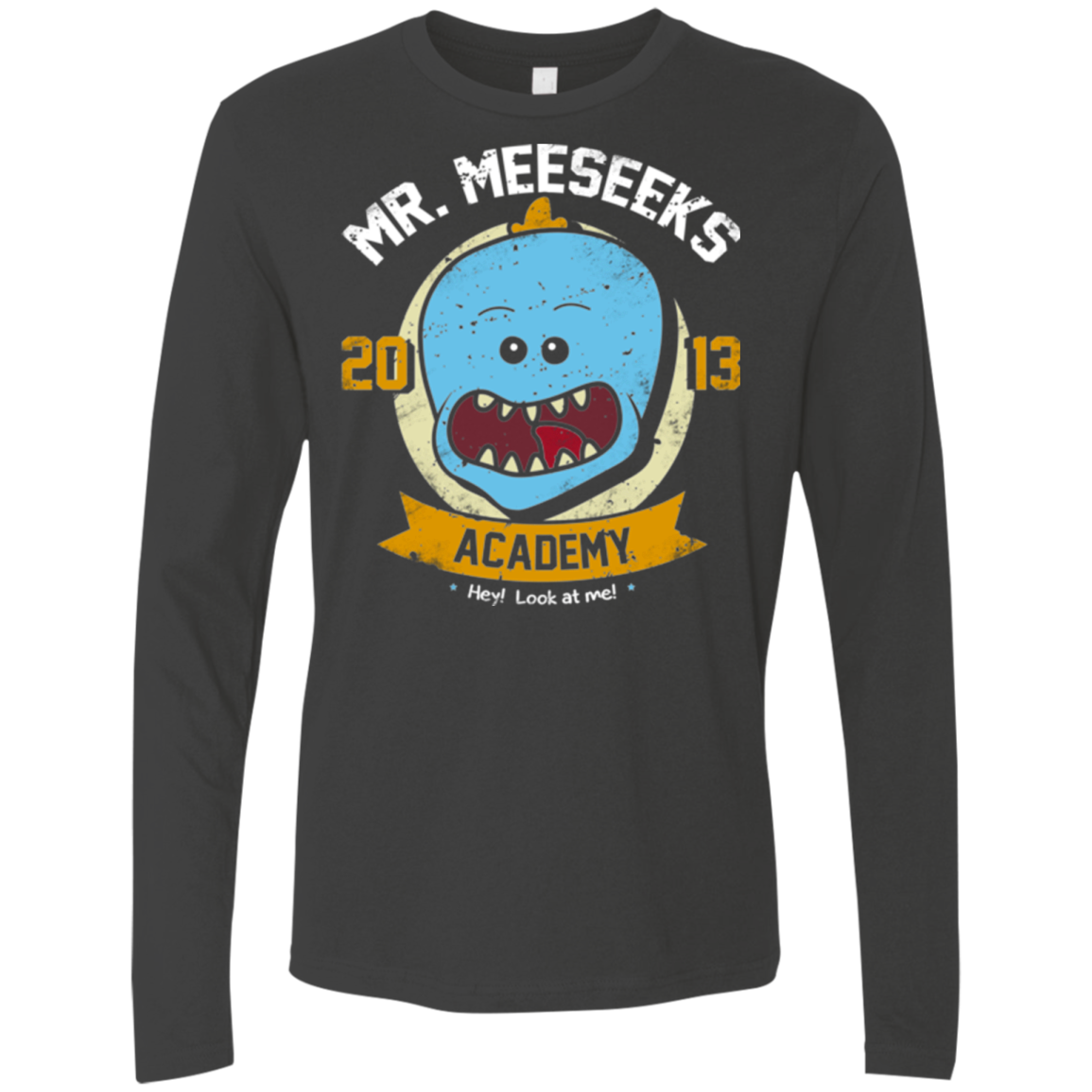 Mr. Meeseeks Academy Men's Premium Long Sleeve