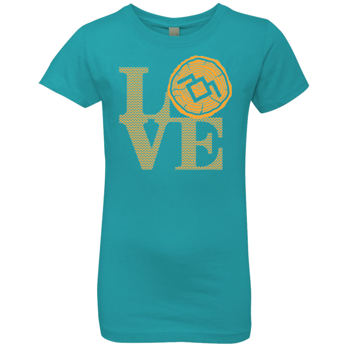 LOVE TWIN PEAKS Girls Premium T-Shirt